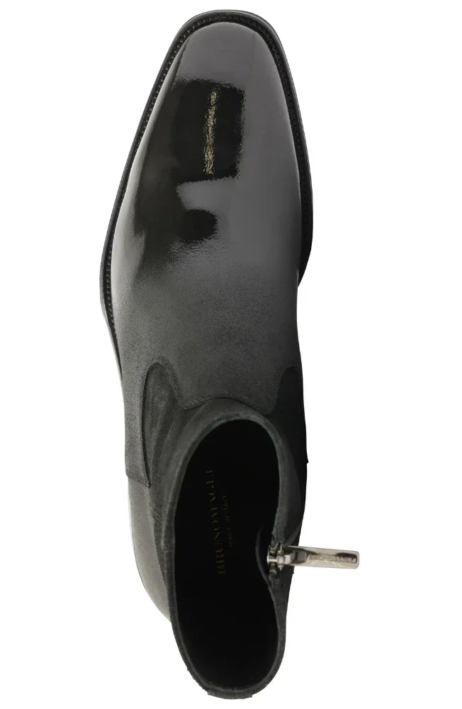 Bruno Magli Armando Black Ombre Zip Boot - Image 4