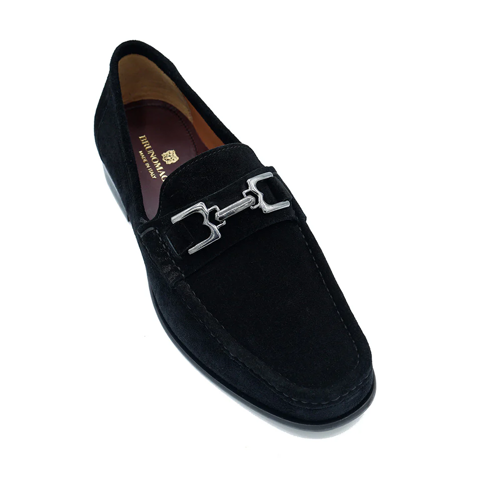 Bruno Magli Trieste Classic Suede and Leather Lined Moccasin Loafer - Image 13