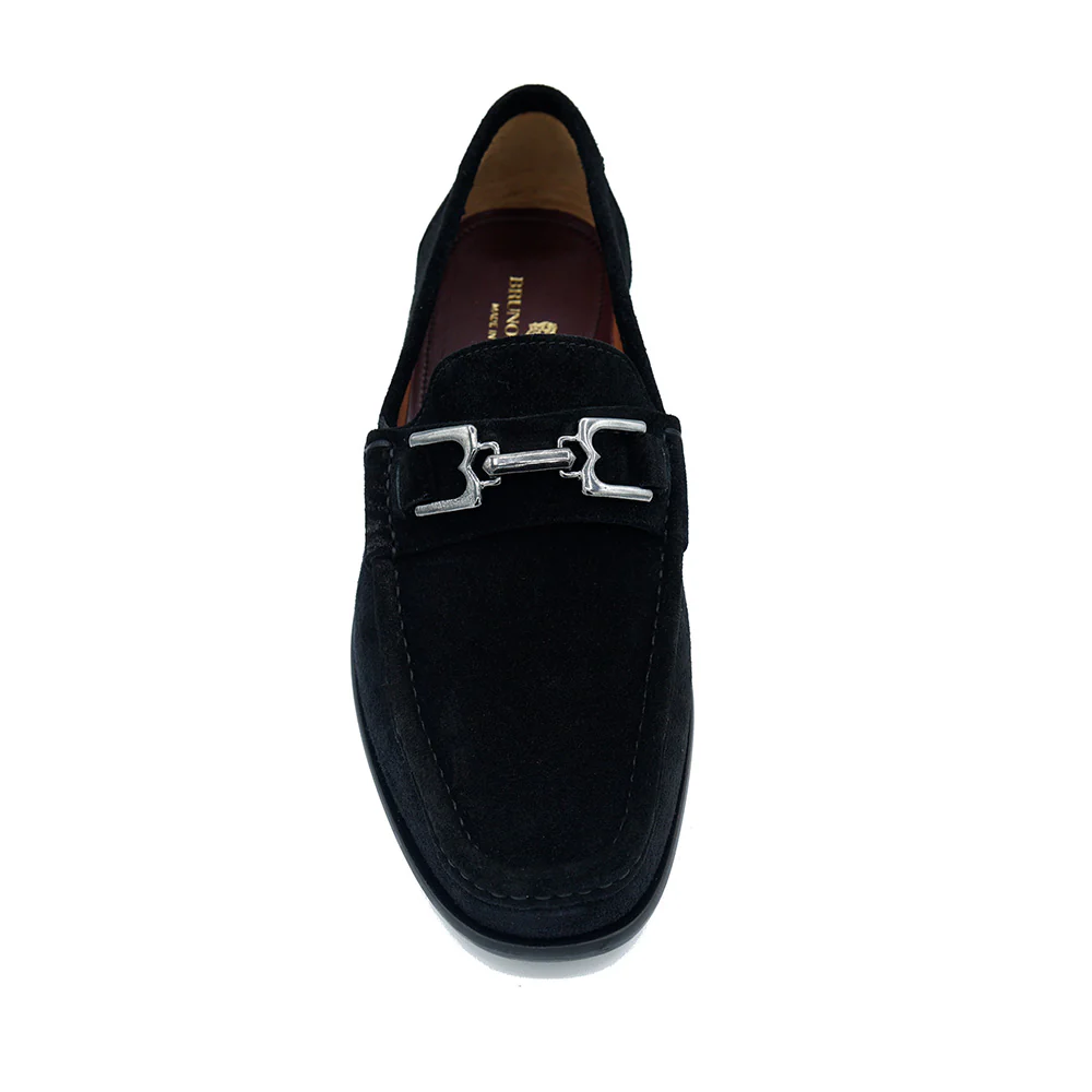 Bruno Magli Trieste Classic Suede and Leather Lined Moccasin Loafer - Image 14