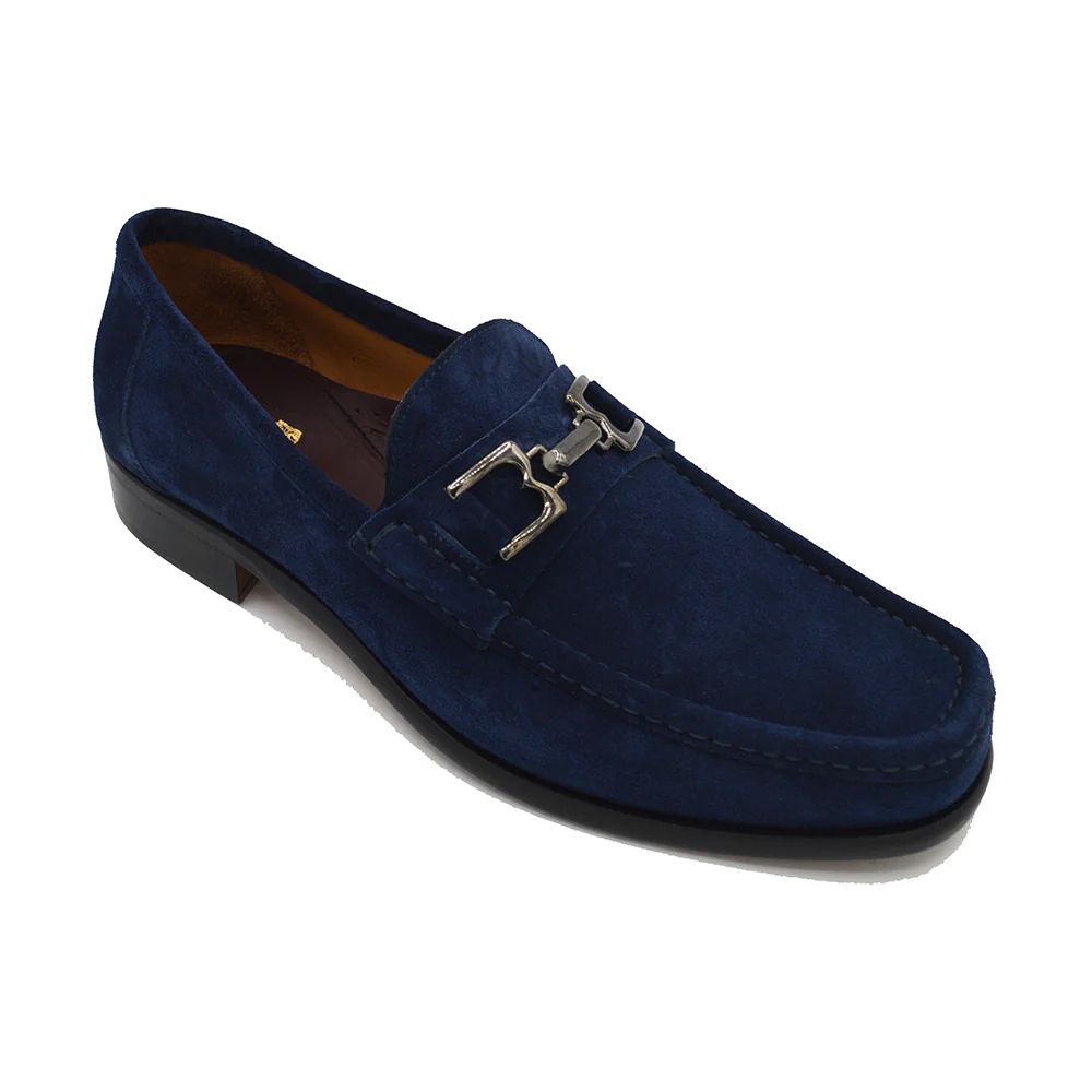 Bruno Magli Trieste Classic Suede and Leather Lined Moccasin Loafer - Image 15