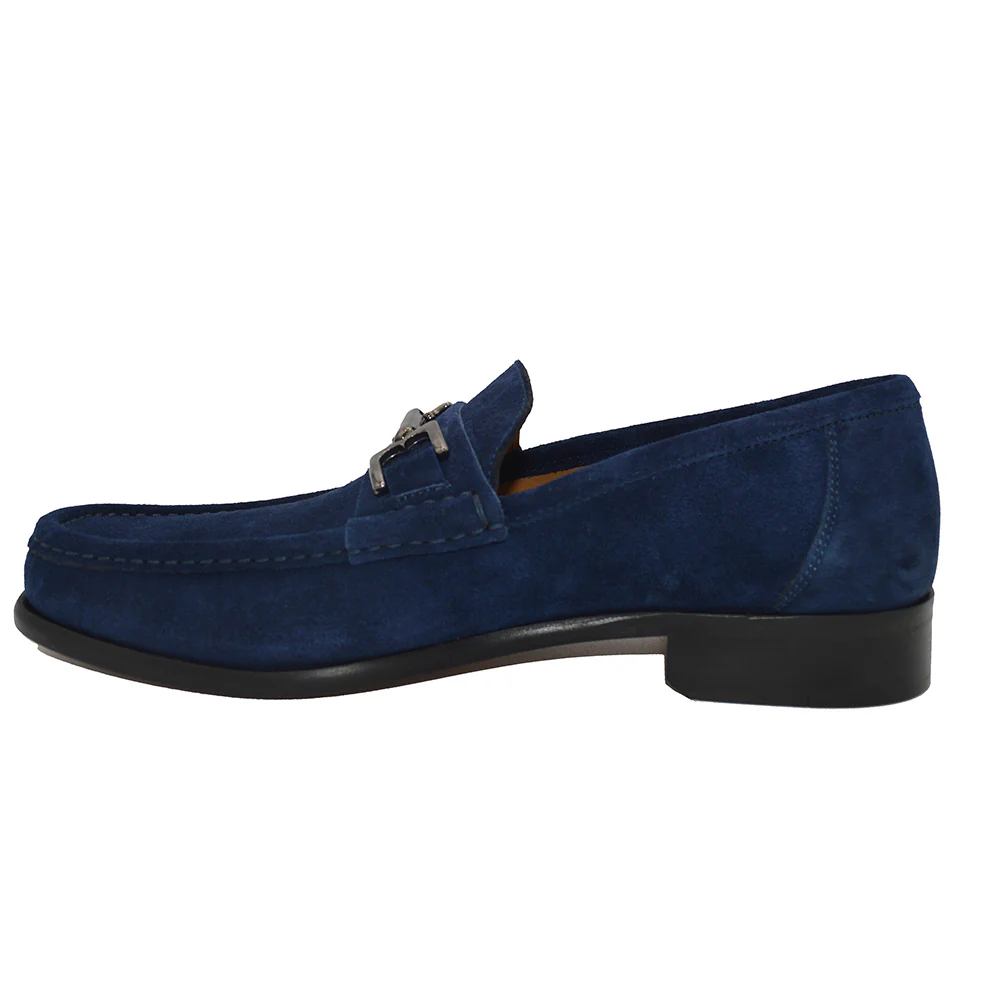 Bruno Magli Trieste Classic Suede and Leather Lined Moccasin Loafer - Image 18