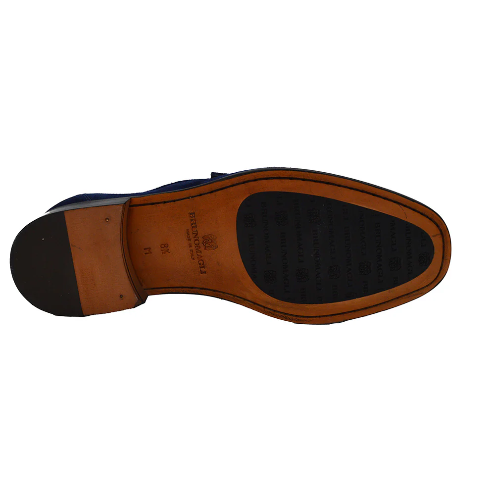 Bruno Magli Trieste Classic Suede and Leather Lined Moccasin Loafer - Image 19