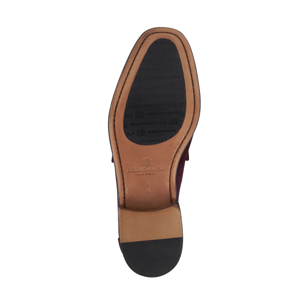 Bruno Magli Trieste Classic Suede and Leather Lined Moccasin Loafer - Image 20