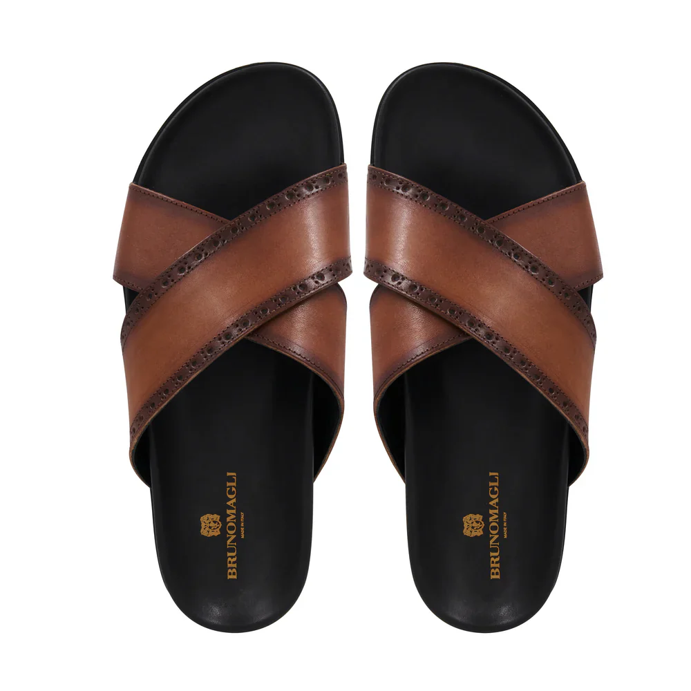 Bruno Magli Federico Leather Sandal - Image 5