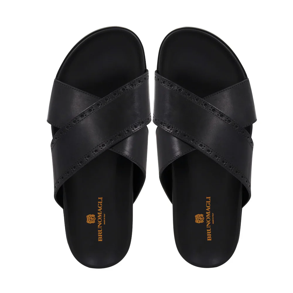 Bruno Magli Federico Leather Sandal - Image 9