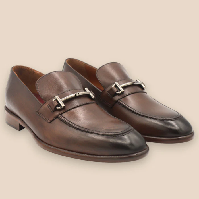 Bruno Magli Sante Double Gore Classic Leather Loafer - Image 4