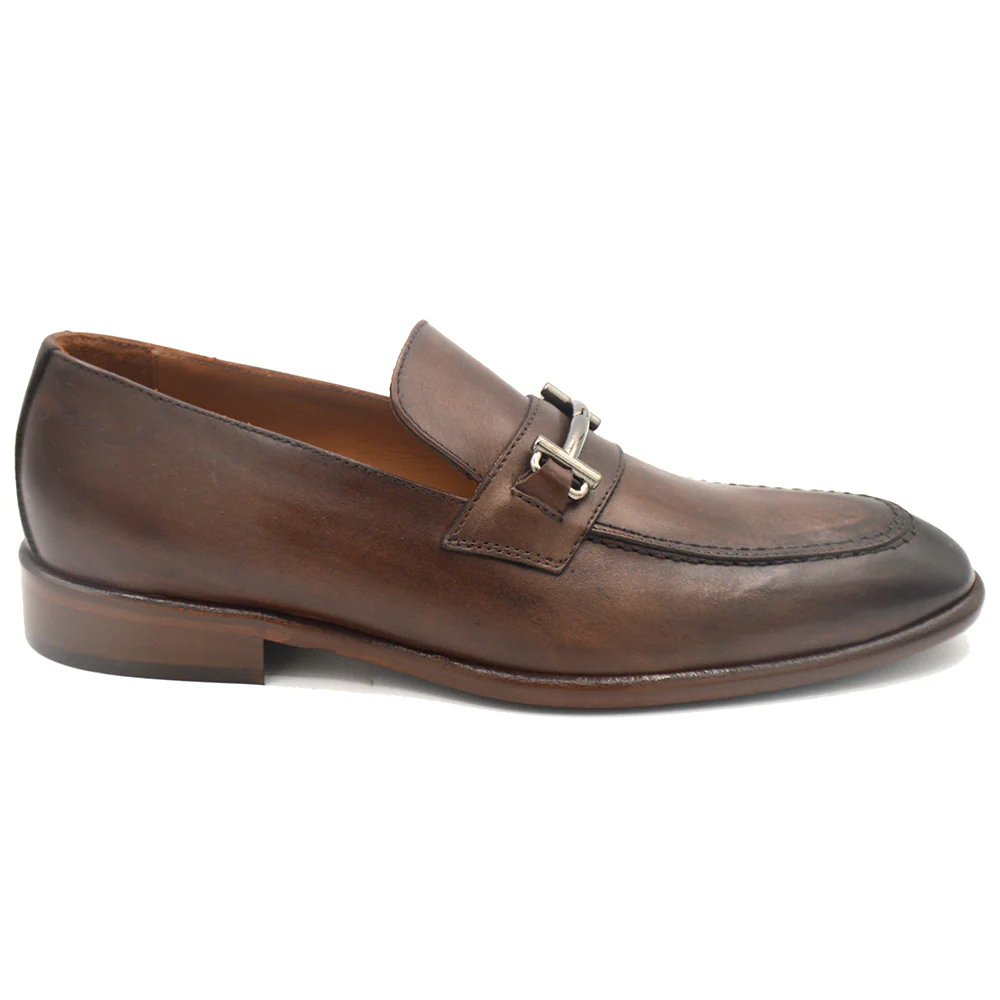 Bruno Magli Sante Double Gore Classic Leather Loafer - Image 5