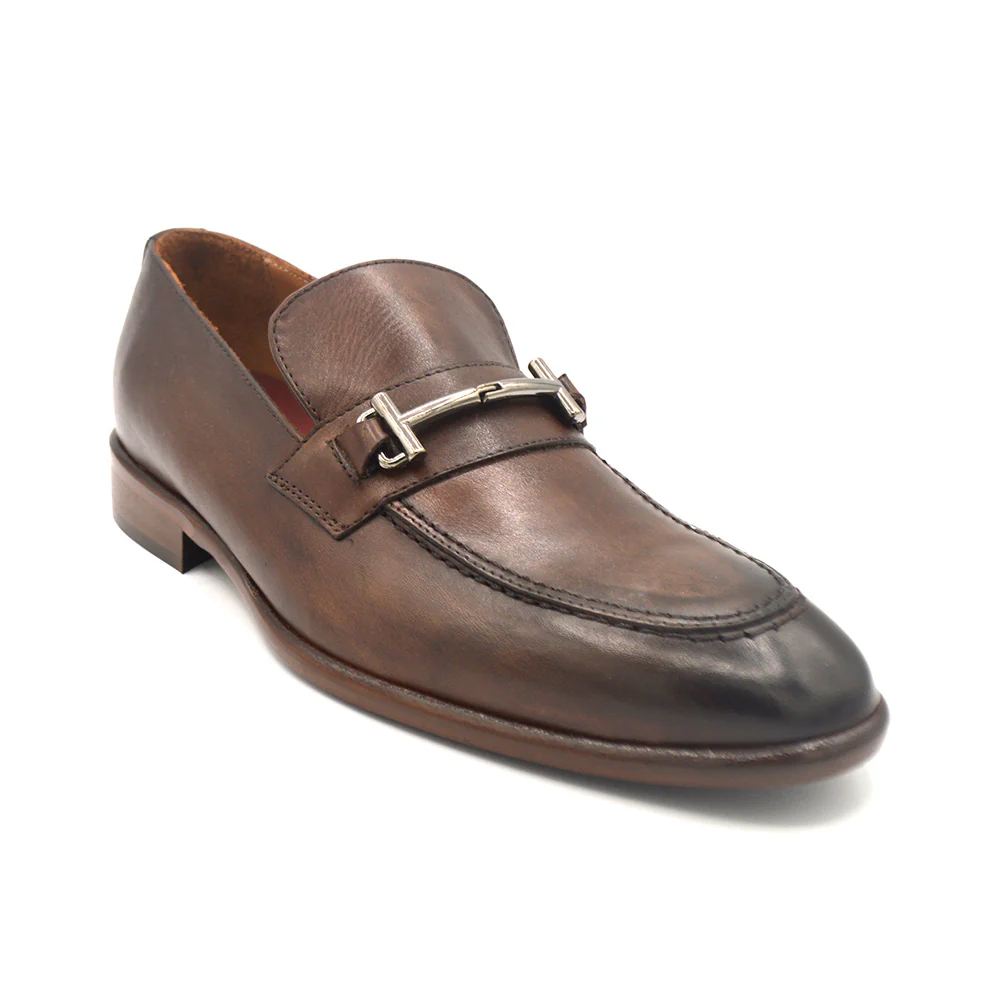 Bruno Magli Sante Double Gore Classic Leather Loafer - Image 6