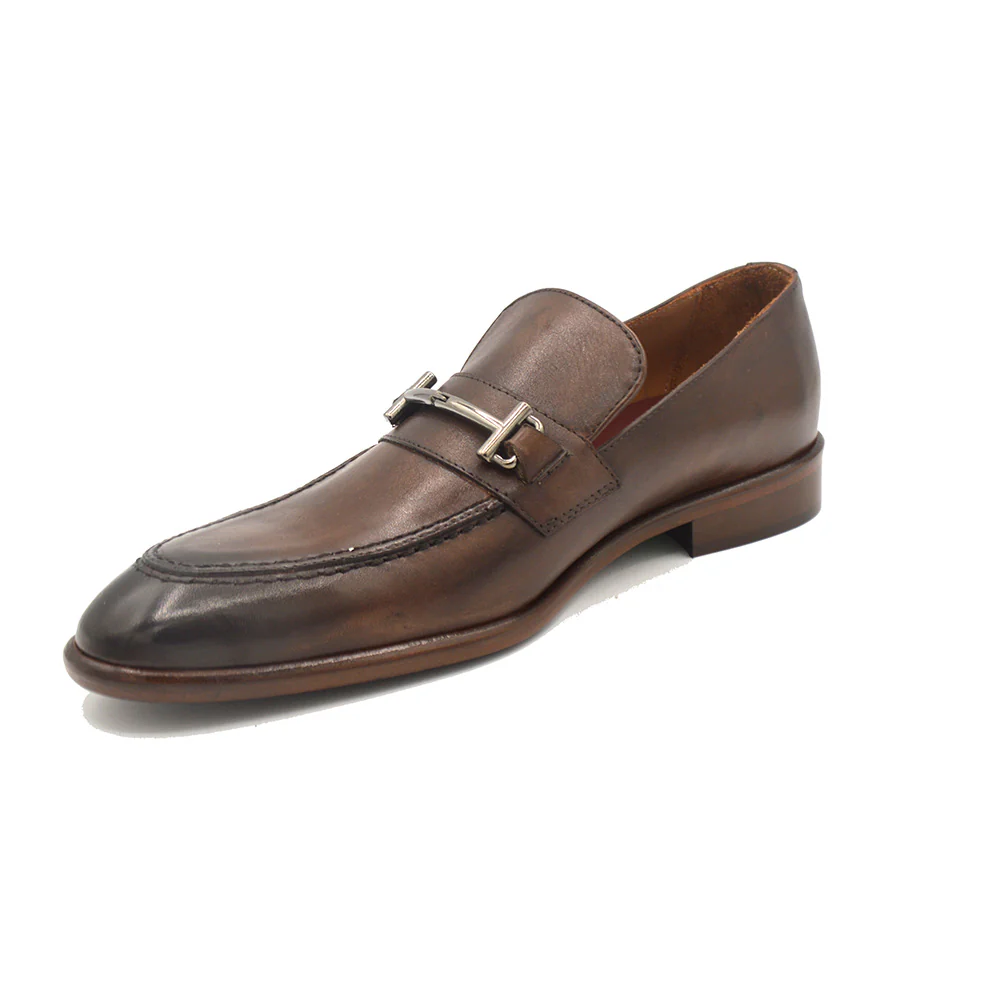 Bruno Magli Sante Double Gore Classic Leather Loafer - Image 7