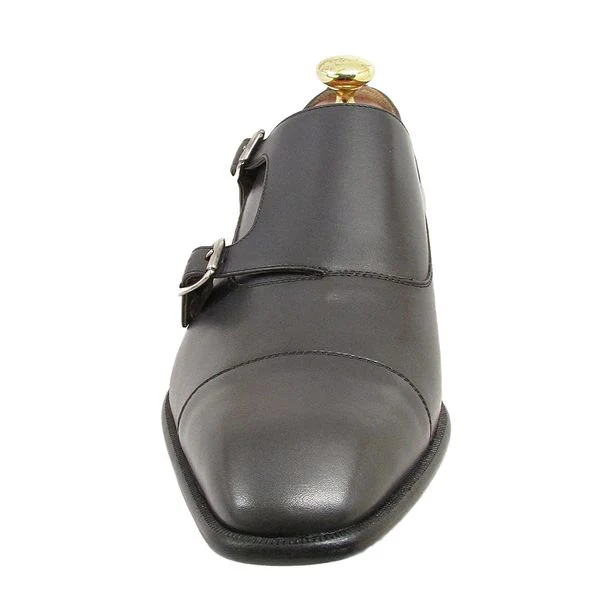 Calzoleria Toscana 2854 Grey Double Monk Strap - Extra 30% Off At Checkout - Image 3