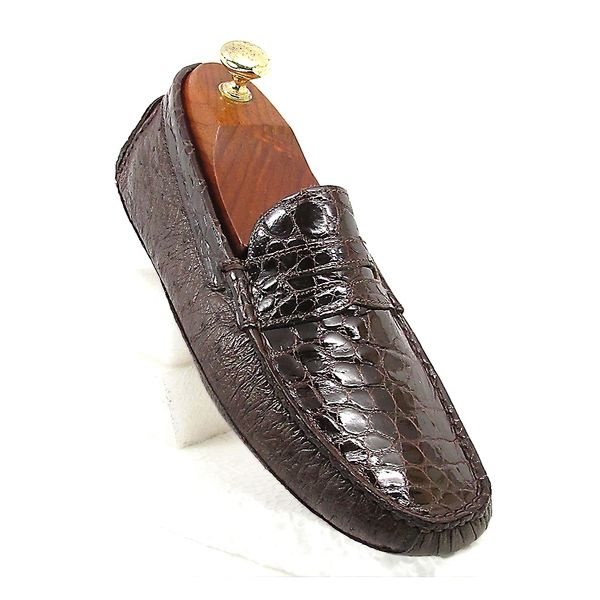 Calzoleria Toscana 2856 Ostrich & Crocodile Driver - Extra 30% Off At Checkout - Image 5