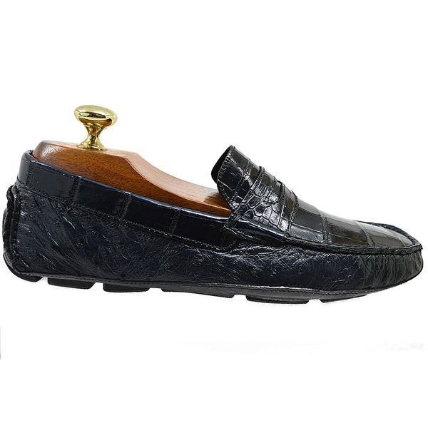 Calzoleria Toscana 2856 Ostrich & Crocodile Driver - Extra 30% Off At Checkout - Image 6