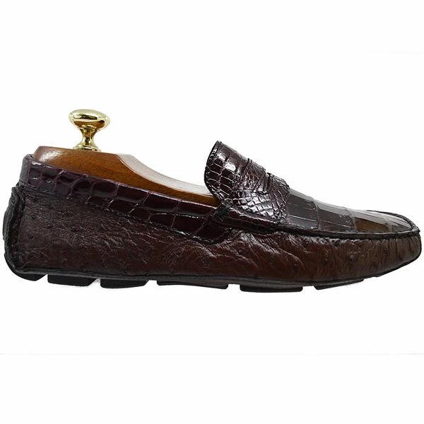 Calzoleria Toscana 2856 Ostrich & Crocodile Driver - Extra 30% Off At Checkout - Image 9