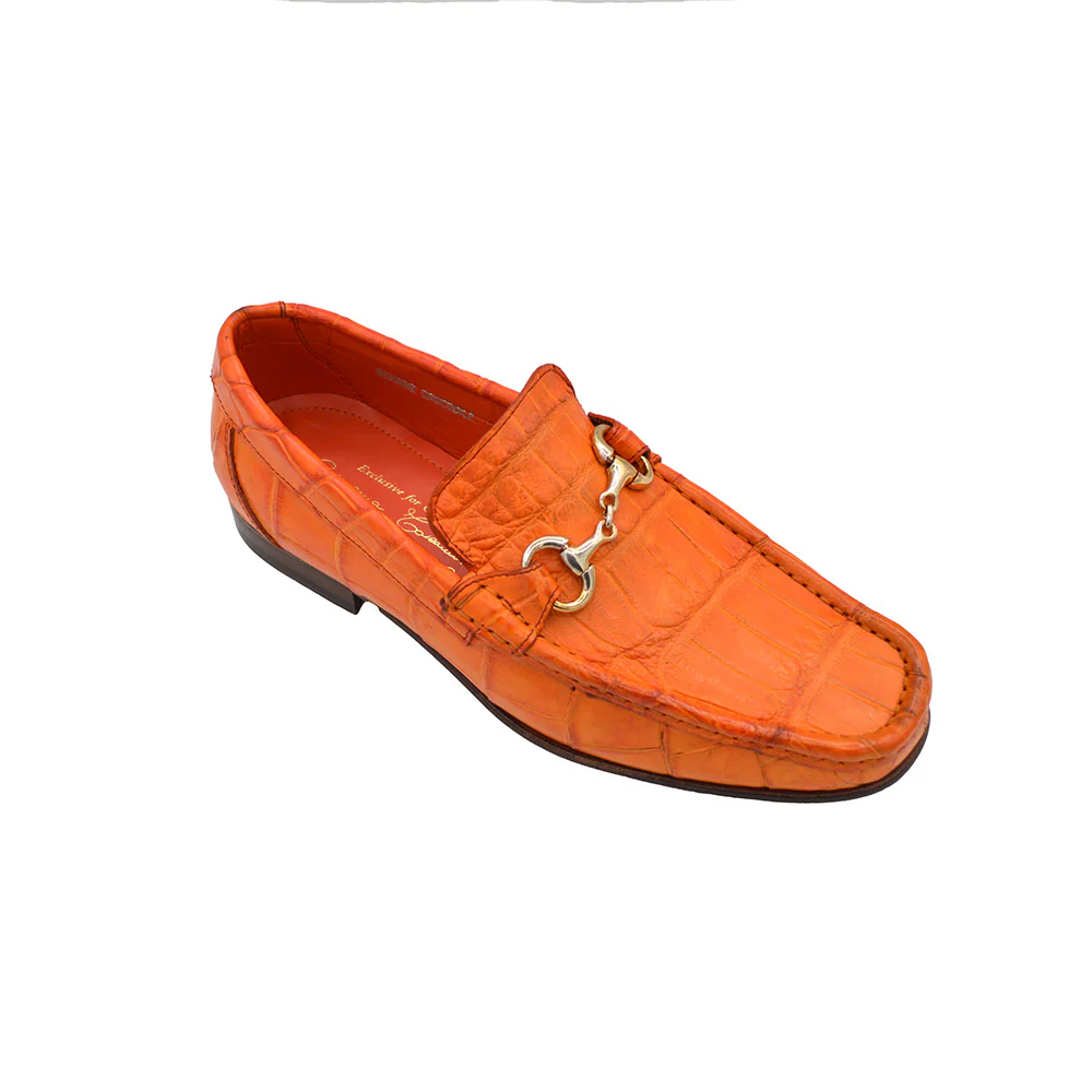 Calzoleria Toscana 3238 Alligator & Crocodile DISO Rolls-Royce Loafer - Image 10