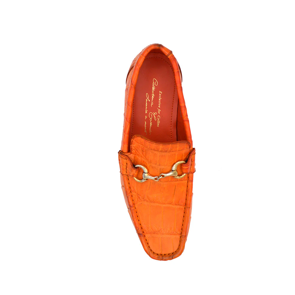 Calzoleria Toscana 3238 Alligator & Crocodile DISO Rolls-Royce Loafer - Image 11