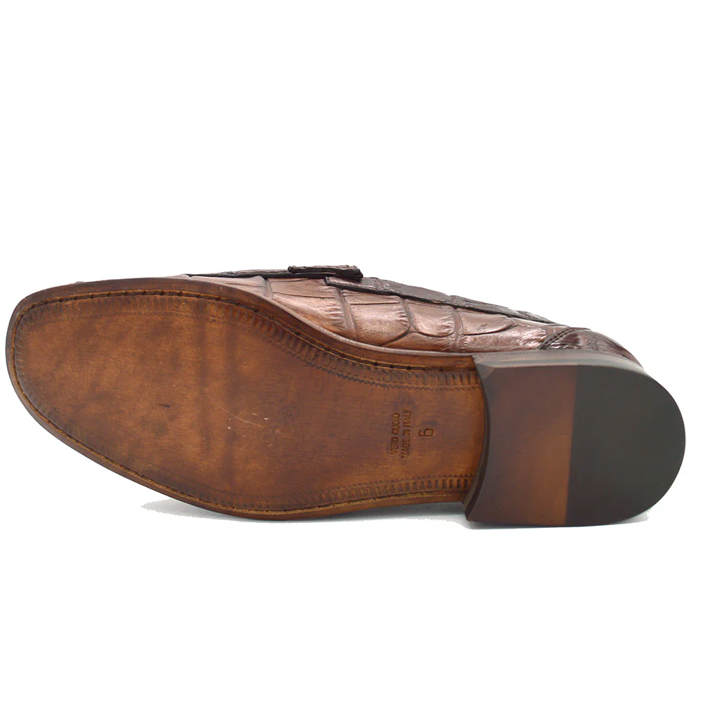 Calzoleria Toscana 3238 Alligator & Crocodile DISO Rolls-Royce Loafer - Image 14