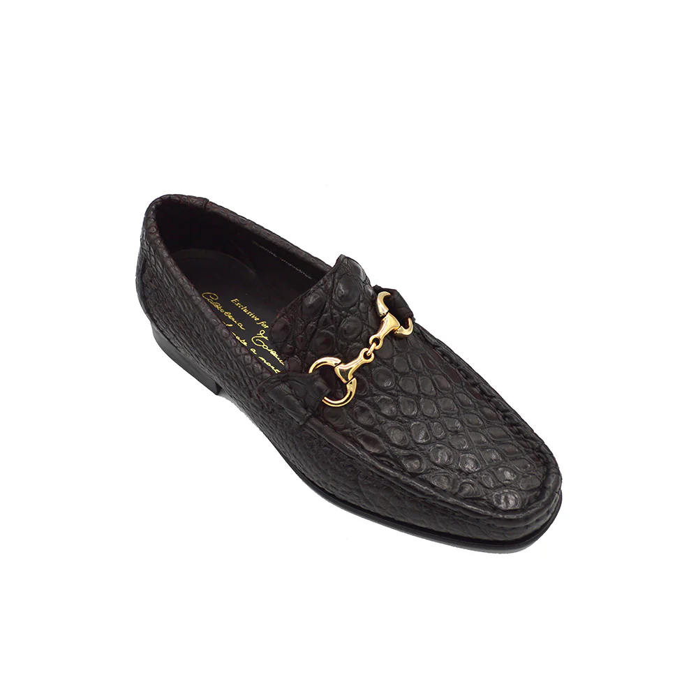 Calzoleria Toscana 3238 Alligator & Crocodile DISO Rolls-Royce Loafer - Image 6