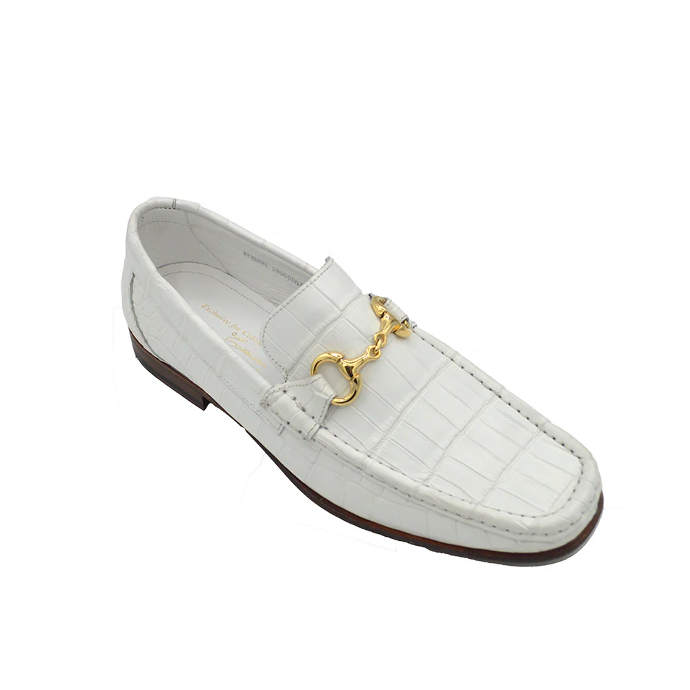 Calzoleria Toscana 3238 Alligator & Crocodile DISO Rolls-Royce Loafer - Image 7