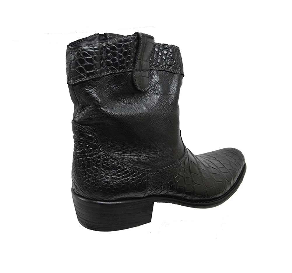 Calzoleria Toscana 3934 Alligator Cowboy Boot - Image 11