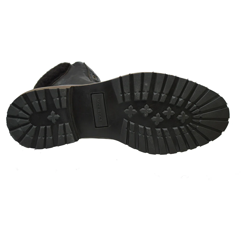 Calzoleria Toscana 4060 Leather & Shearling Boot - Image 16