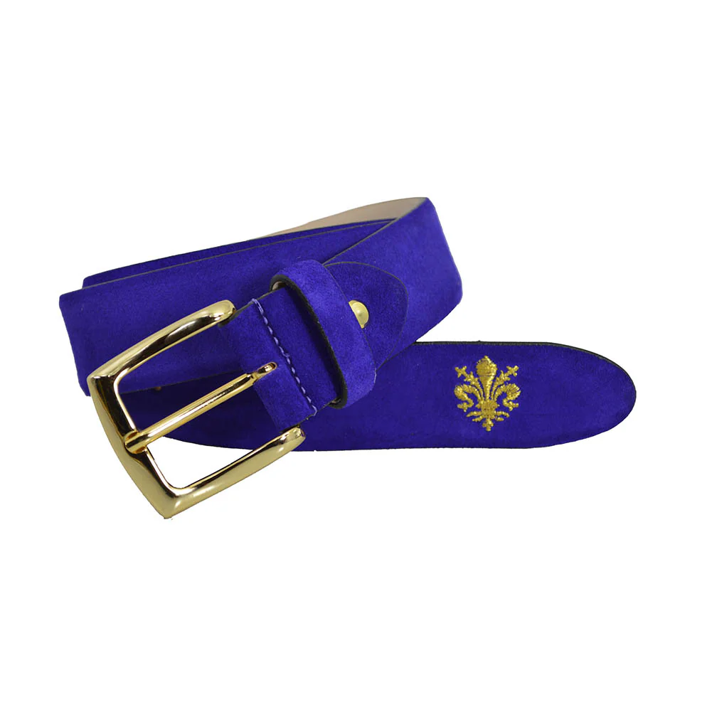Calzoleria Toscana 4983 Suede Crest Slip On Loafer - Image 3