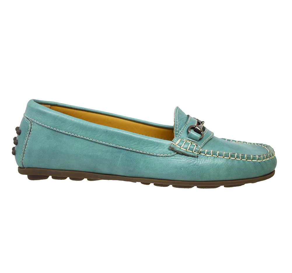Calzoleria Toscana 8199 Ladies Deer Skin Loafer - Image 15