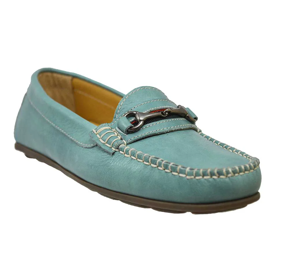 Calzoleria Toscana 8199 Ladies Deer Skin Loafer - Image 17