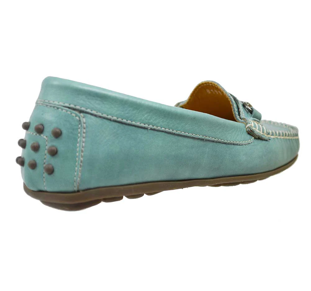 Calzoleria Toscana 8199 Ladies Deer Skin Loafer - Image 18