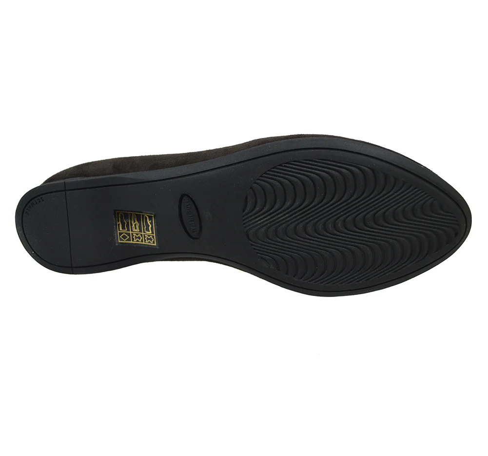 Calzoleria Toscana B586 Suede Ballerina Flat - Image 15