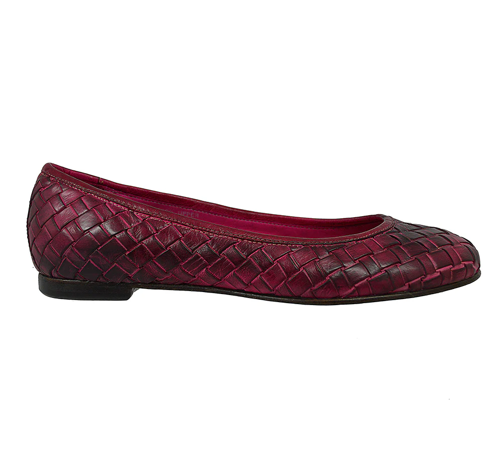 Calzoleria Toscana B940 Woven Ballerina