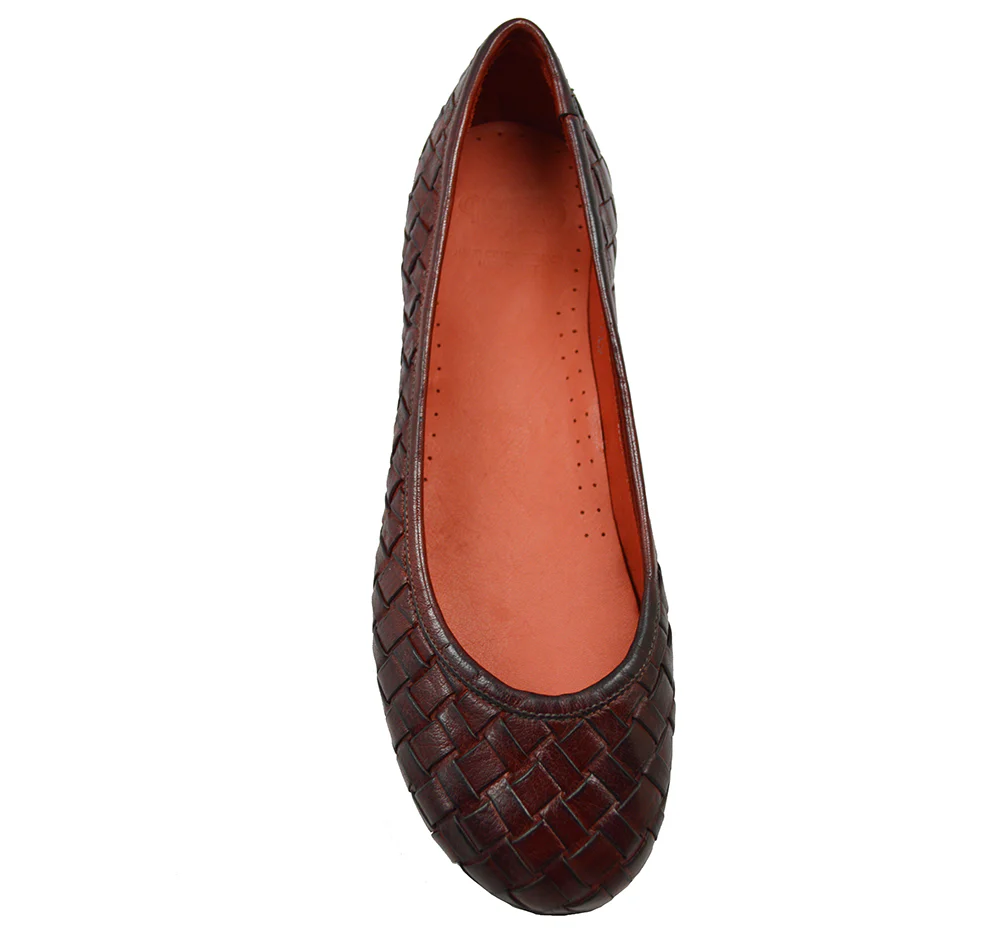 Calzoleria Toscana B940 Woven Ballerina - Image 16