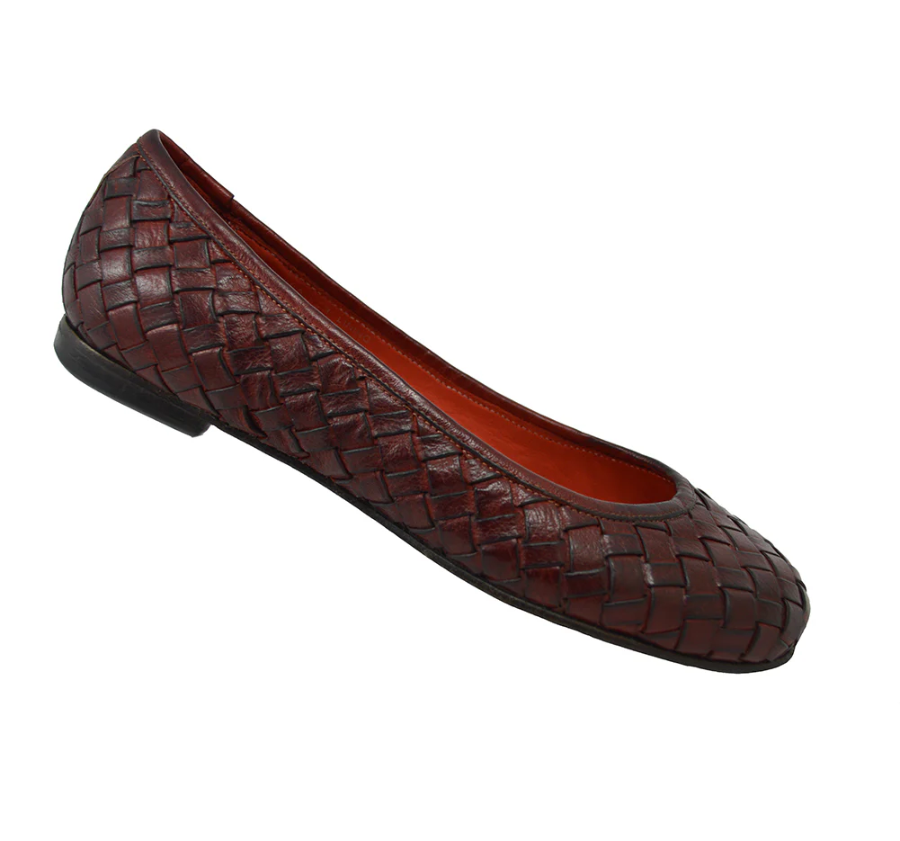 Calzoleria Toscana B940 Woven Ballerina - Image 17