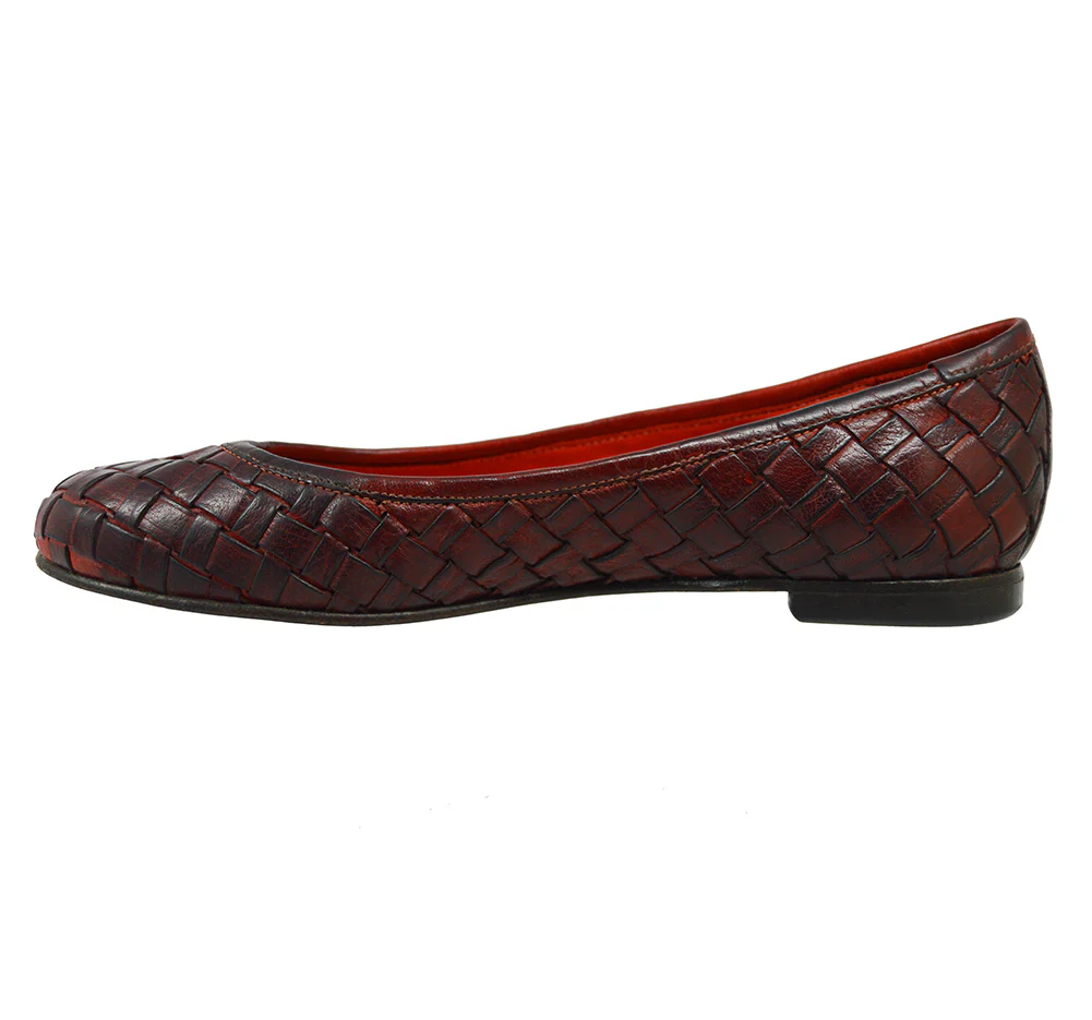 Calzoleria Toscana B940 Woven Ballerina - Image 18