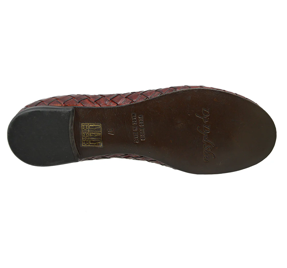 Calzoleria Toscana B940 Woven Ballerina - Image 19