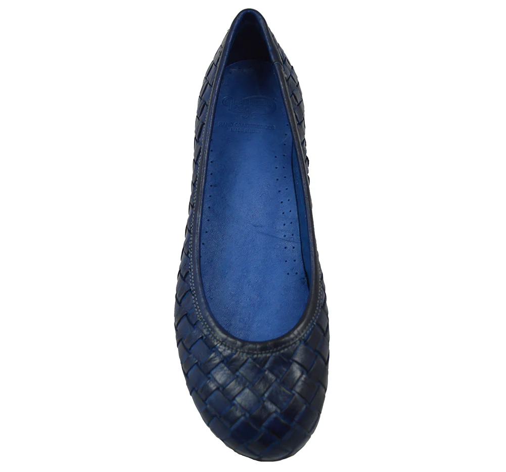 Calzoleria Toscana B940 Woven Ballerina - Image 24