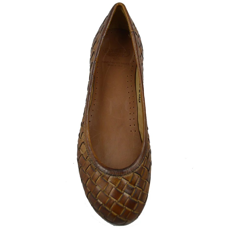 Calzoleria Toscana B940 Woven Ballerina - Image 32