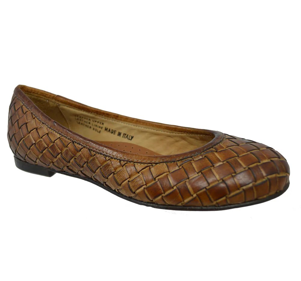 Calzoleria Toscana B940 Woven Ballerina - Image 35