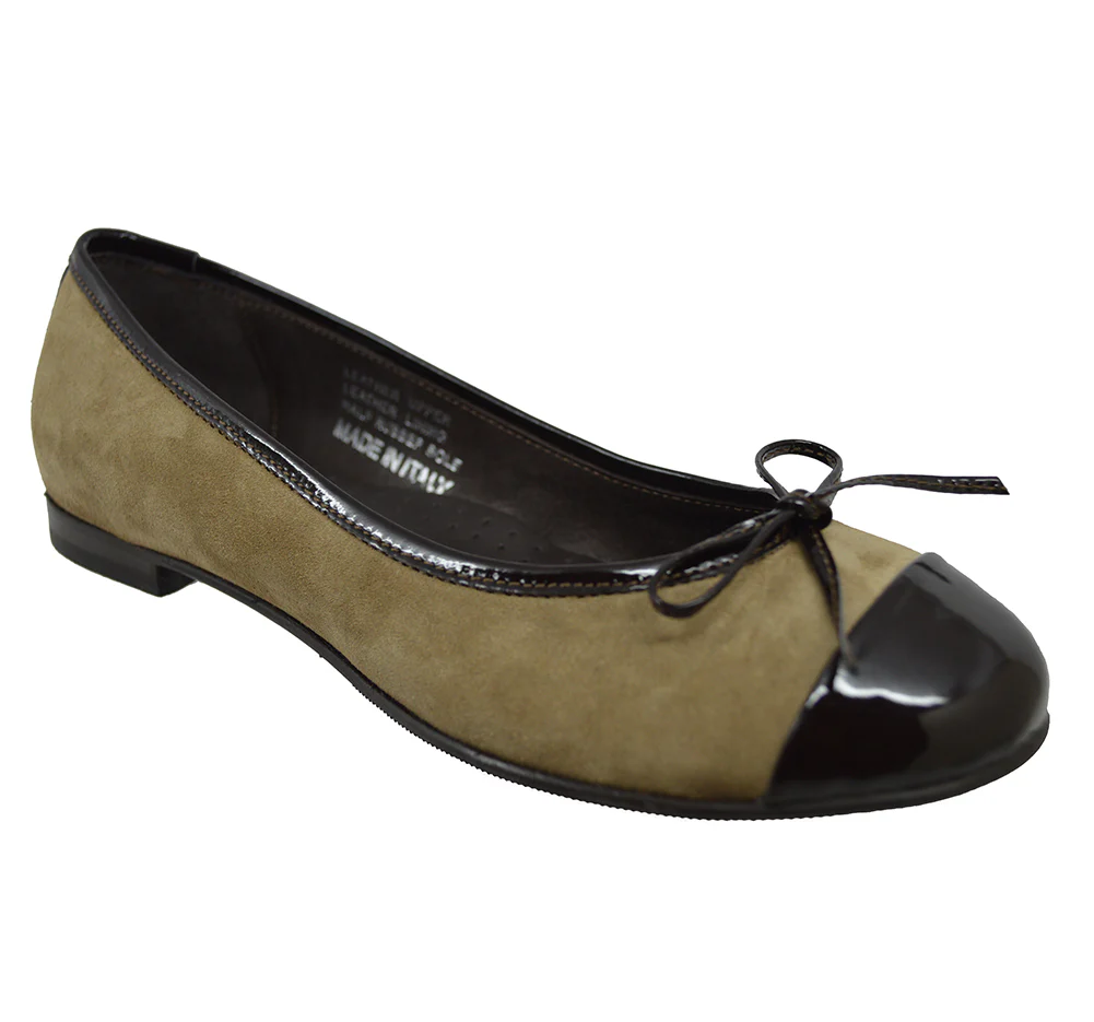 Calzoleria Toscana Ladies B977 Suede & Patent - Image 10