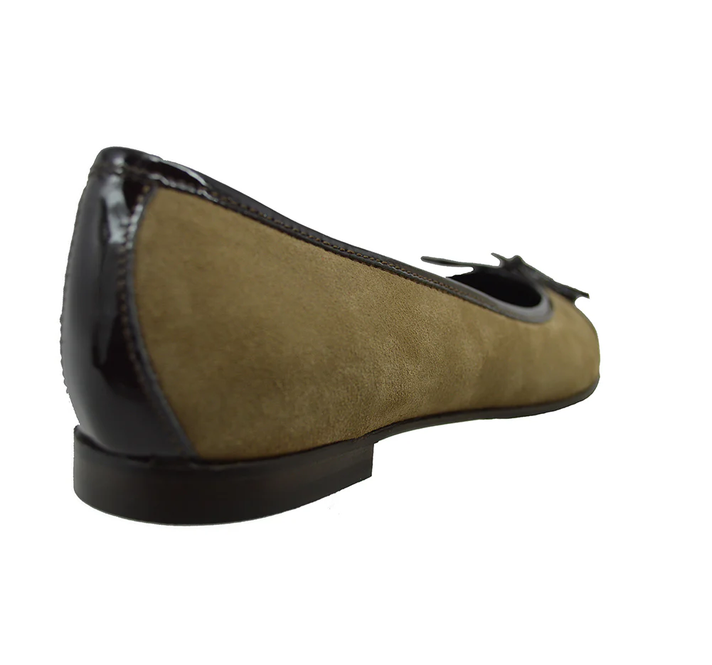 Calzoleria Toscana Ladies B977 Suede & Patent - Image 12