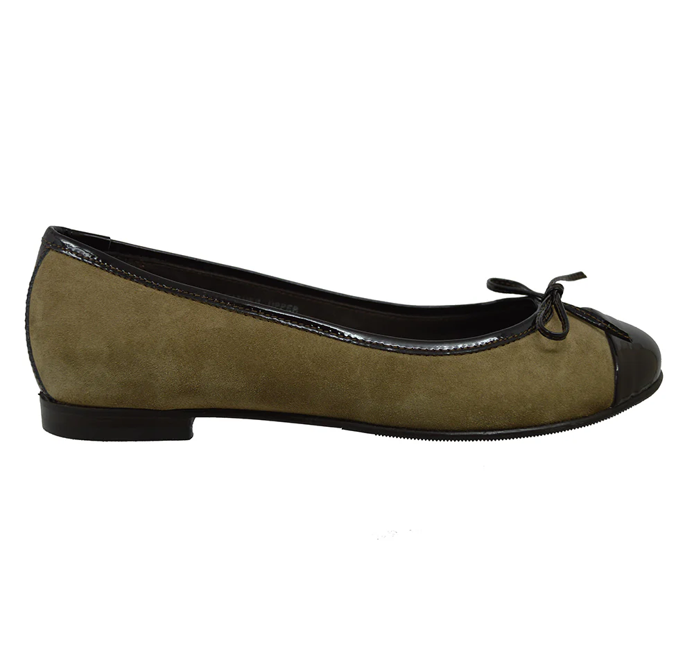 Calzoleria Toscana Ladies B977 Suede & Patent - Image 14