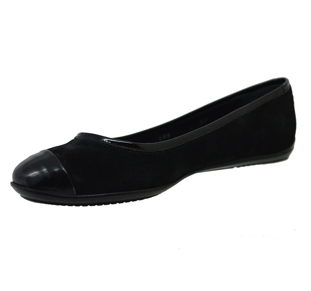 Calzoleria Toscana Ladies B977 Suede & Patent - Image 2