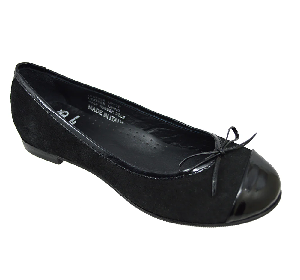 Calzoleria Toscana Ladies B977 Suede & Patent - Image 7