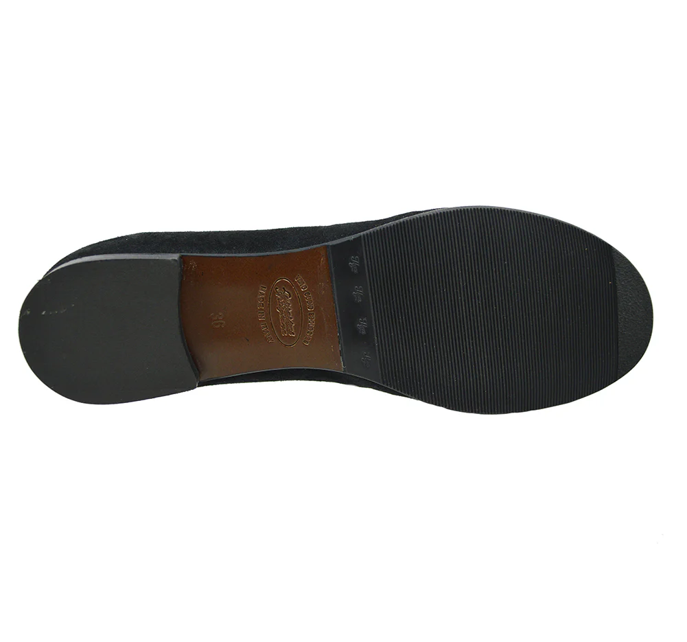 Calzoleria Toscana Ladies B977 Suede & Patent - Image 8
