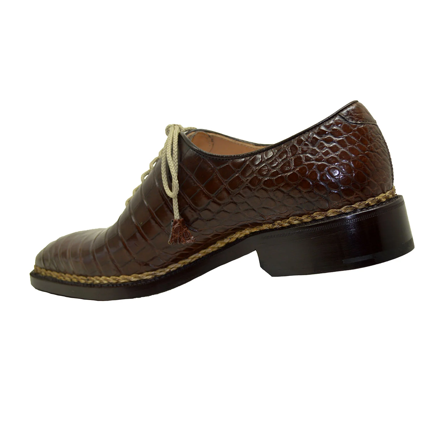 Caporicci 1400 Baby Alligator Lace Up - Image 10