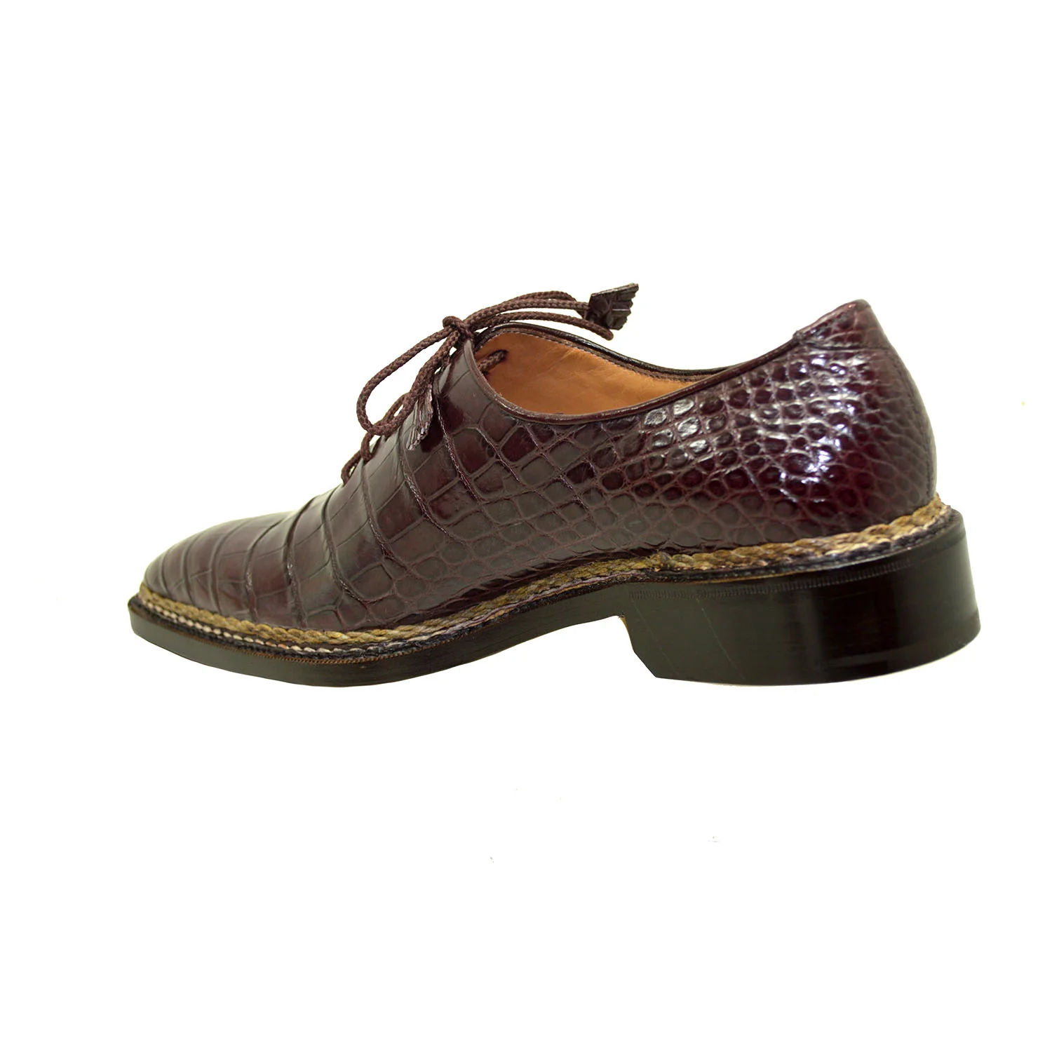 Caporicci 1400 Baby Alligator Lace Up - Image 15