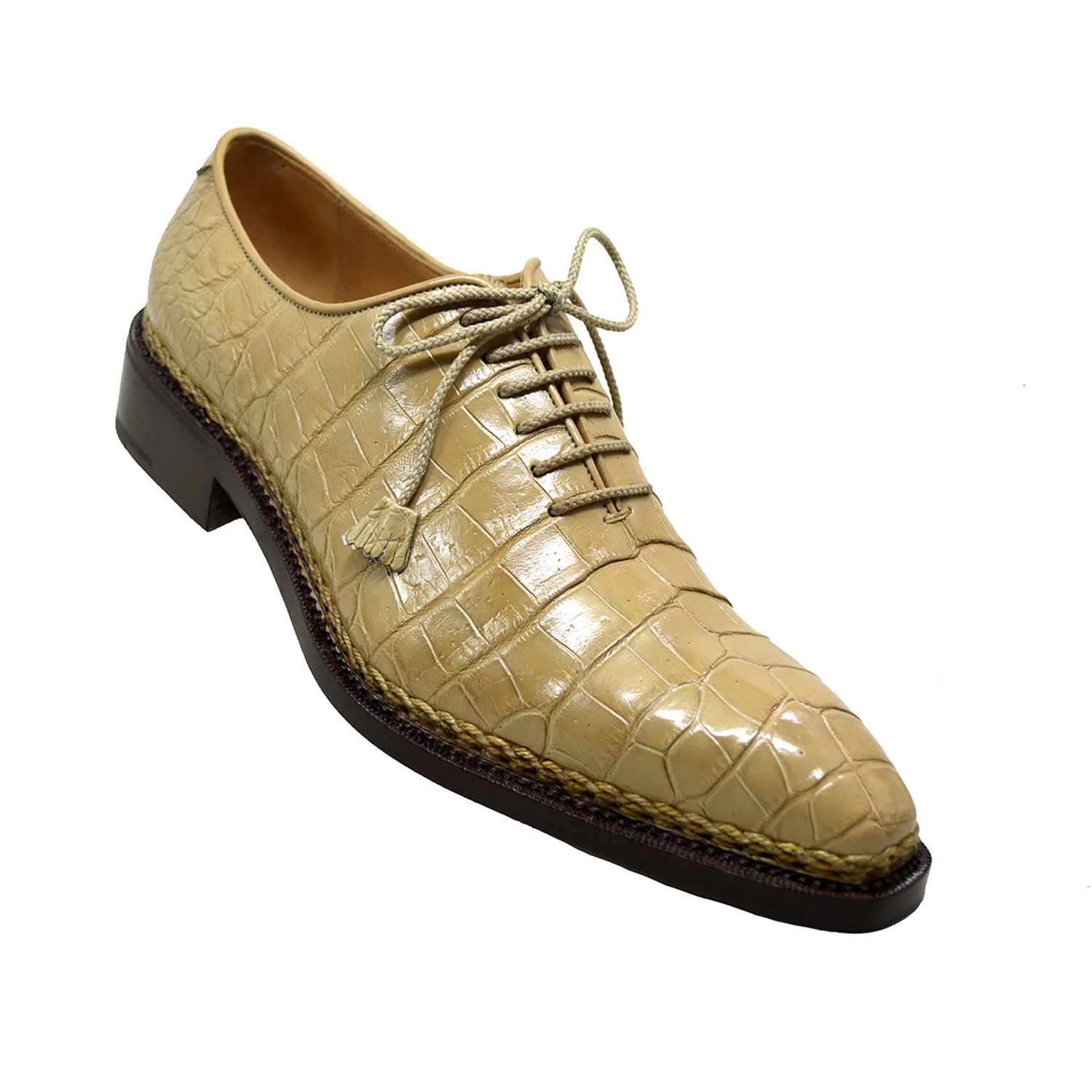 Caporicci 1400 Baby Alligator Lace Up - Image 16