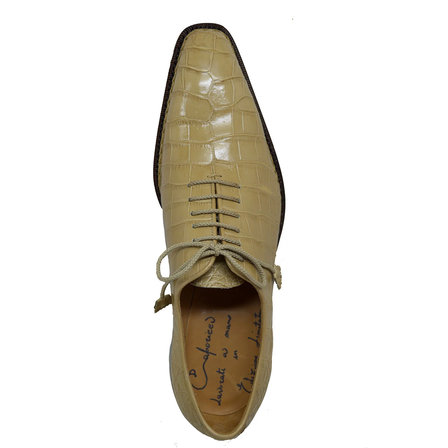 Caporicci 1400 Baby Alligator Lace Up - Image 19