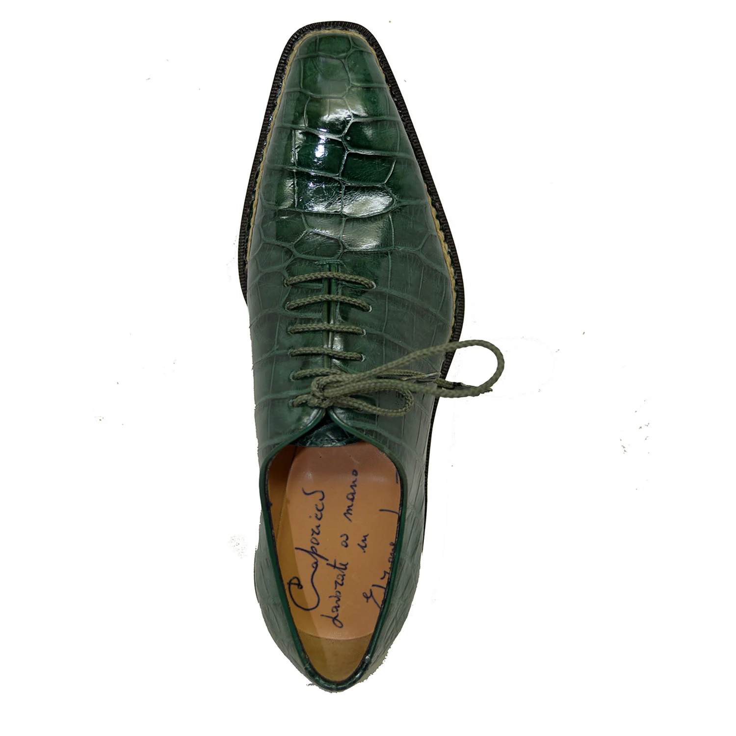 Caporicci 1400 Baby Alligator Lace Up - Image 23