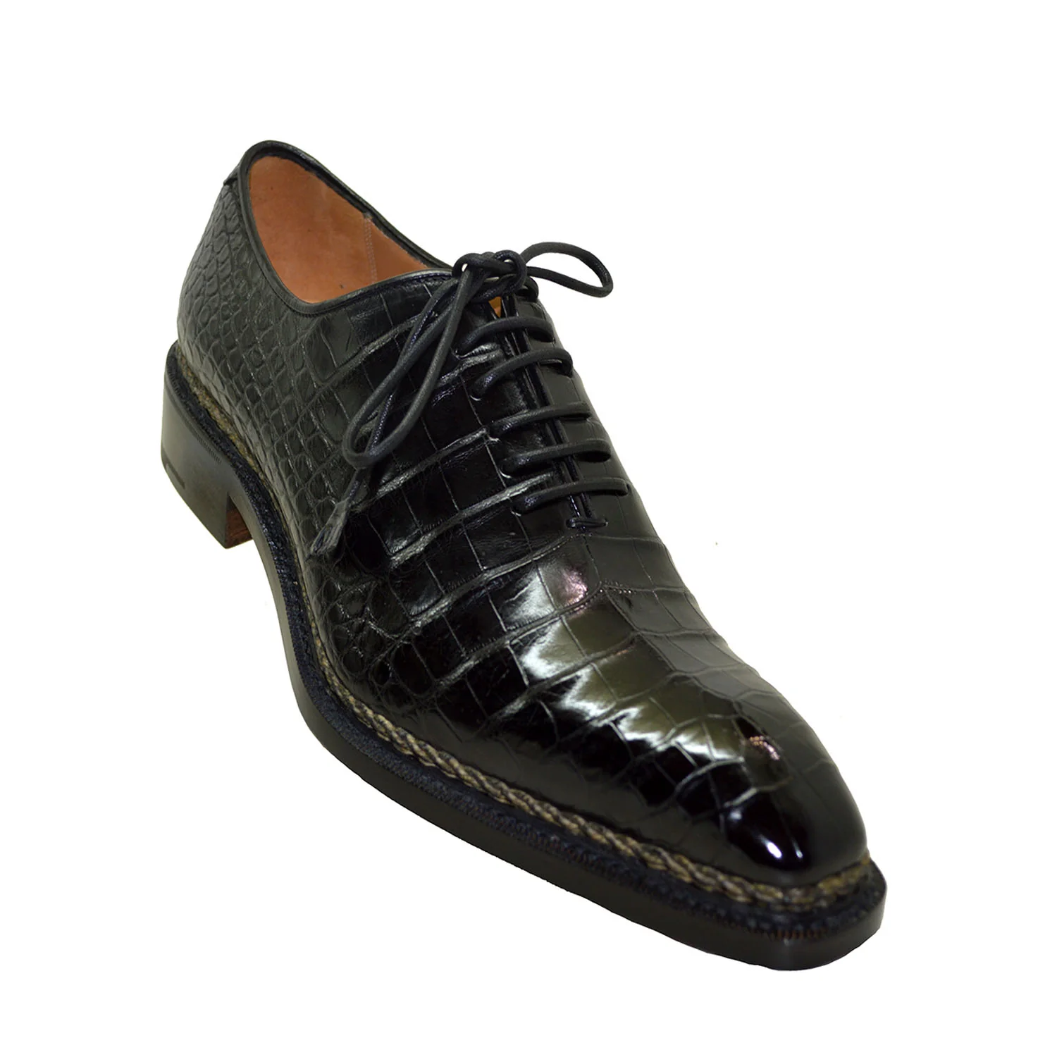 Caporicci 1400 Baby Alligator Lace Up - Image 25