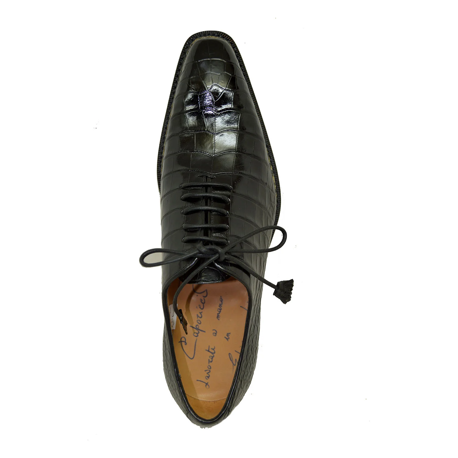 Caporicci 1400 Baby Alligator Lace Up - Image 26